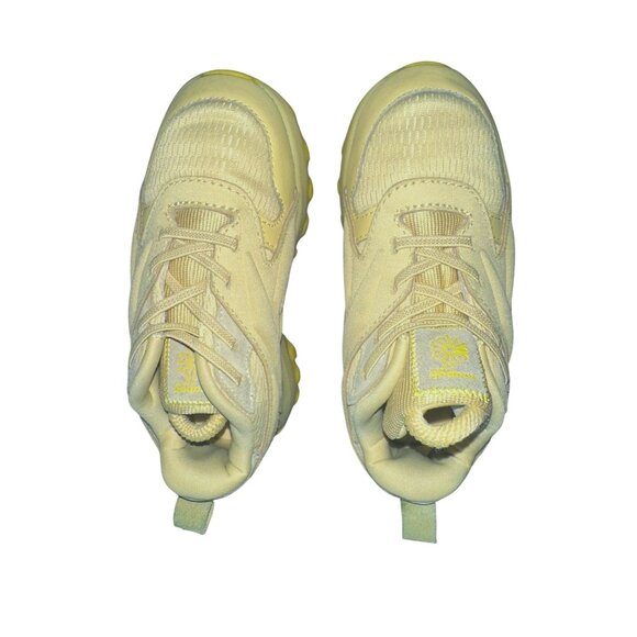 Reebok Cardi B X Classic Leather V2 Toddler Weathered Yellow 2022 Size 10 - Picture 6 of 8